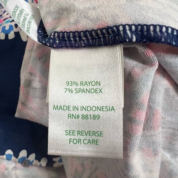 Lilly Pulitzer Maui Miss Shell Maxi Dress 4 Women’s Oyster Bay Blue 005648 - Picture 5 of 6